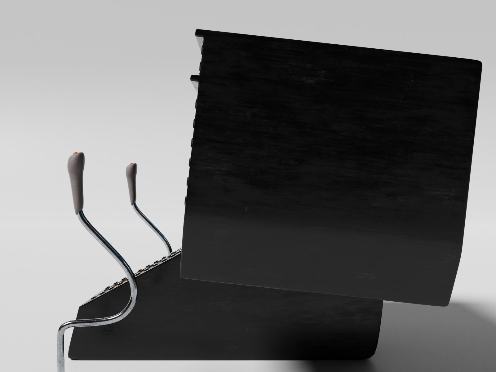 Aircraft cockpit control panel 2 3D model_6