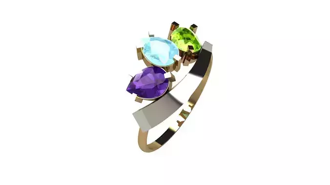 Ring with diamonds und2316