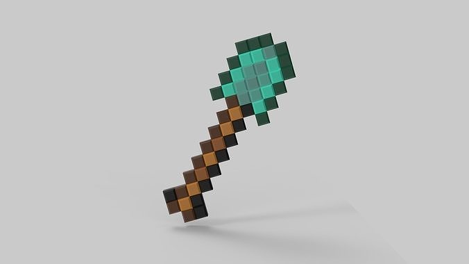Minecraft Shovel for 3d print cosplay weapon 3D print model