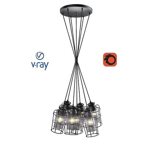 Olson Pendant 7 ceiling lamp  3D model