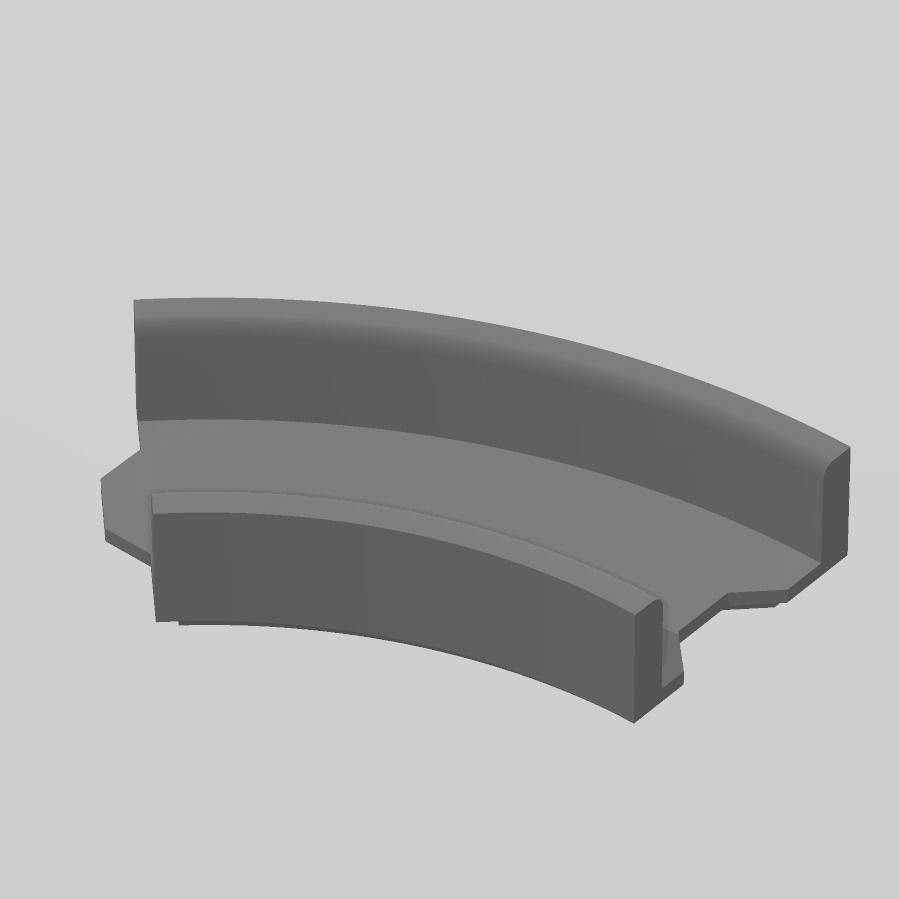 LINESIDE CABLE TROUGHS 7MM SCALE O GAUGE MODEL RAILWAY - OPEN 3D print model_1