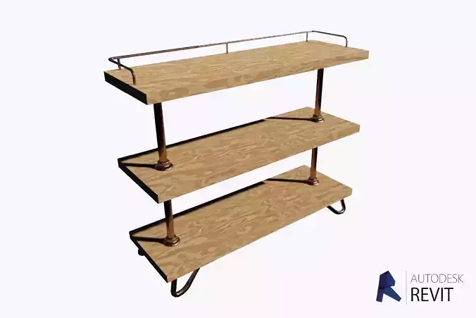 Home coffee stand -Revit 2018- Free 3D model