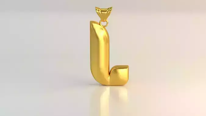 Pendant Letter L