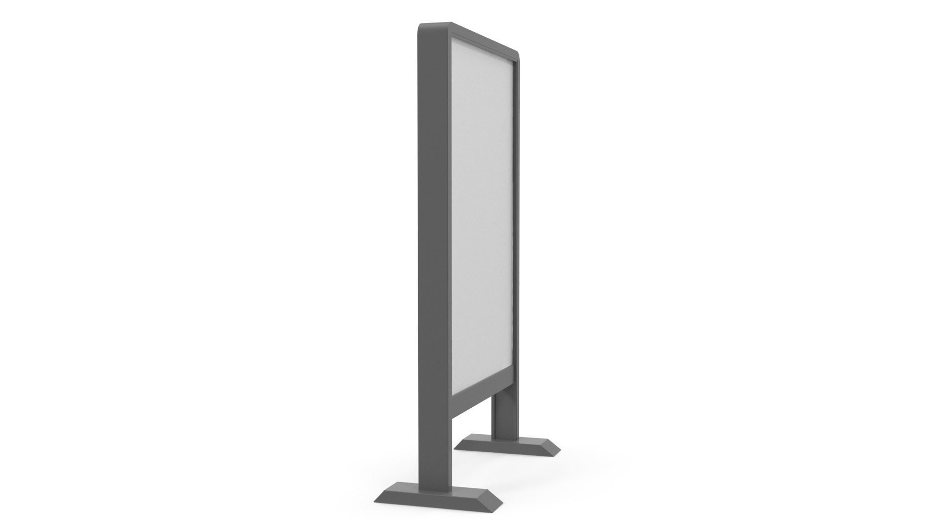 Advertising stand display Billboard 22 3D model_5