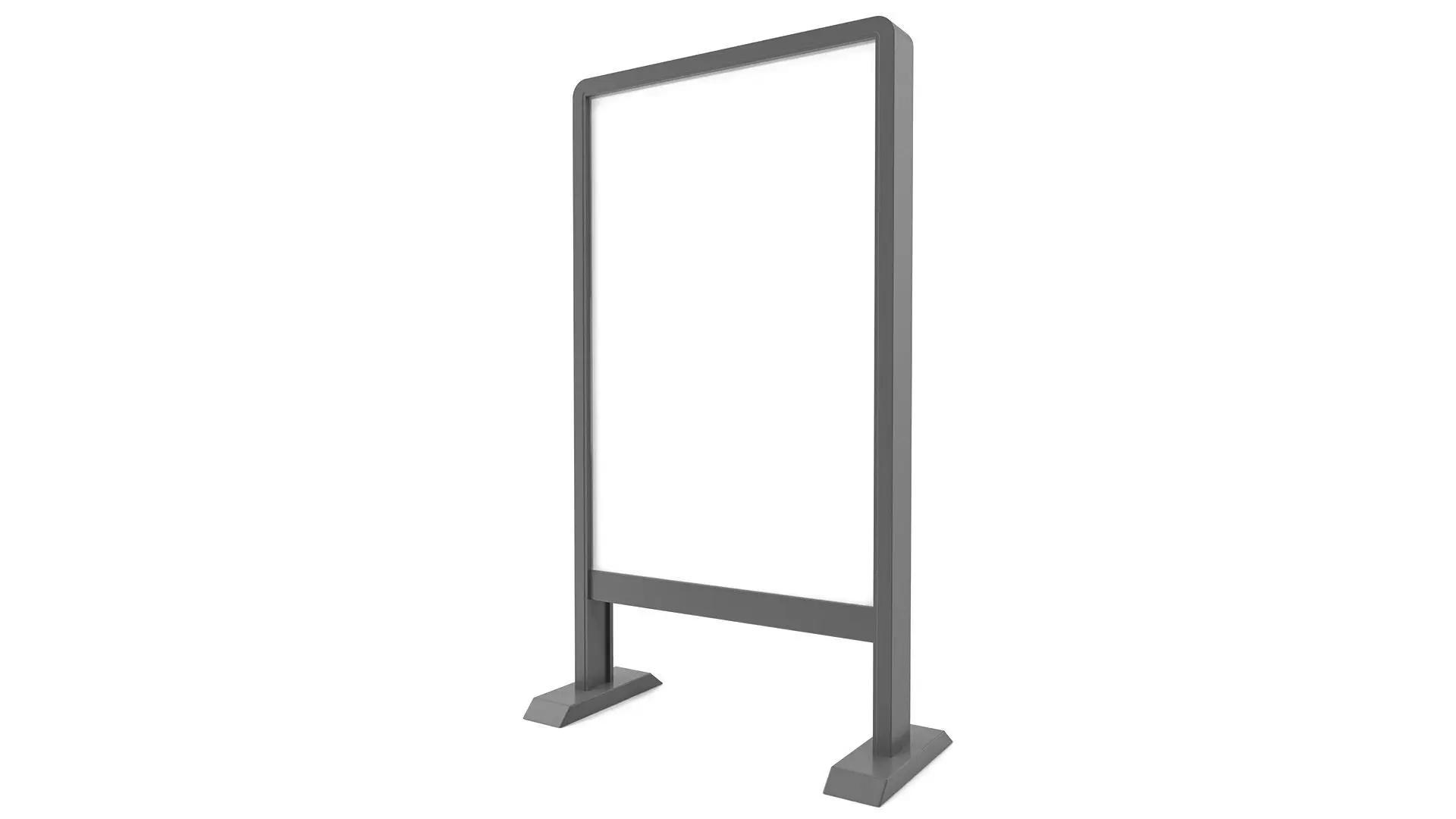 Advertising stand display Billboard 22 3D model_0