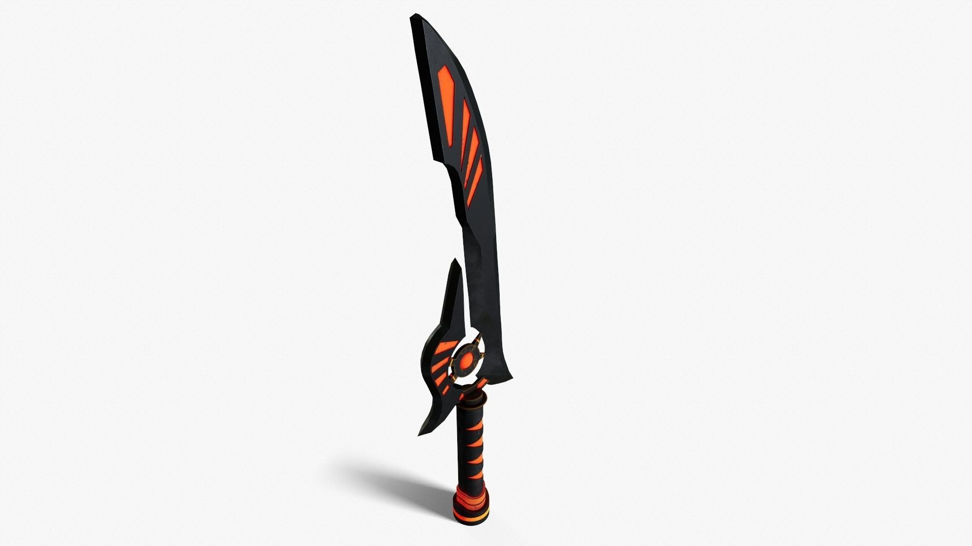 Sci-Fi Sword V6 Low-poly 3D model_16