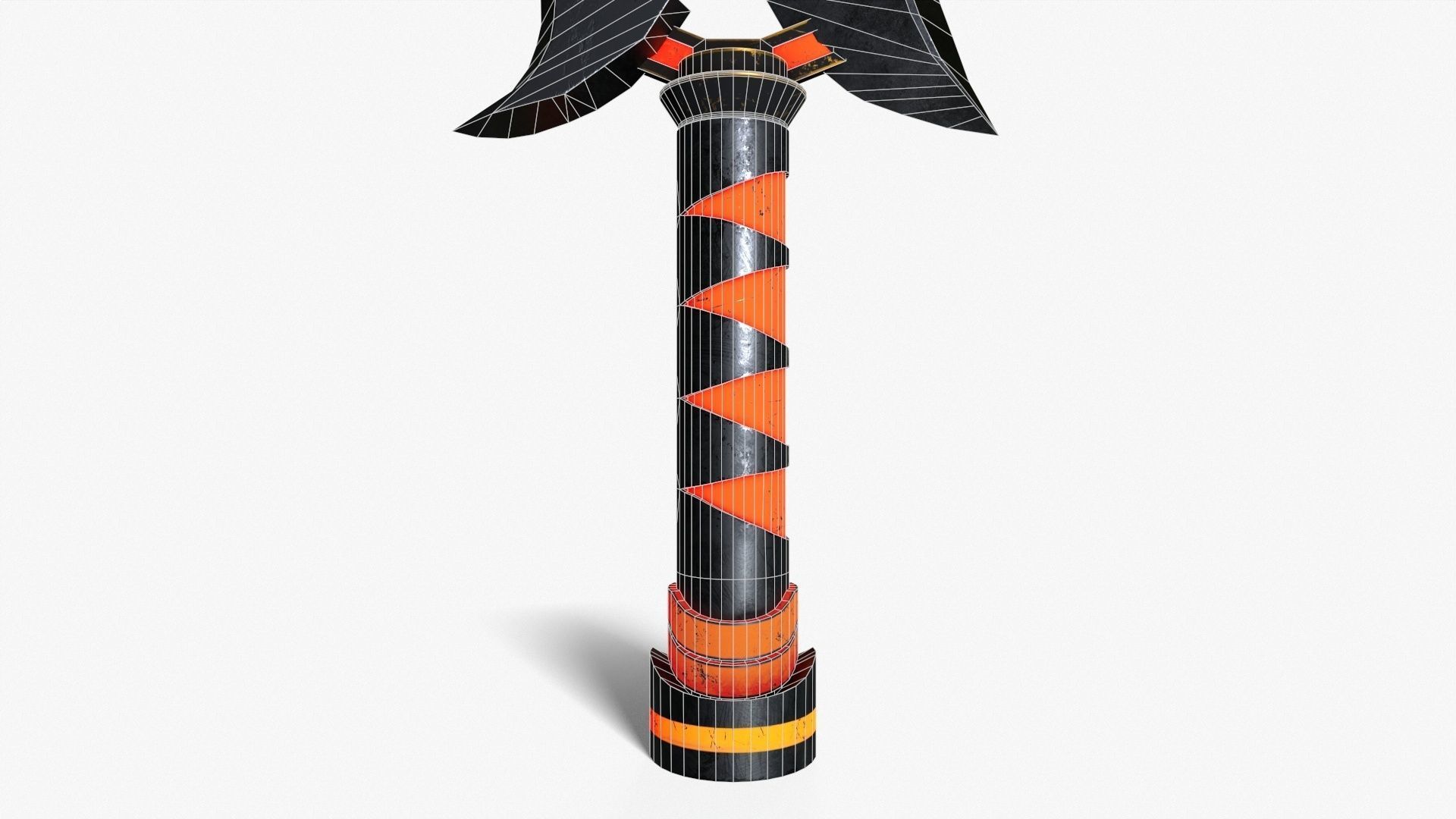 Sci-Fi Sword V6 Low-poly 3D model_15