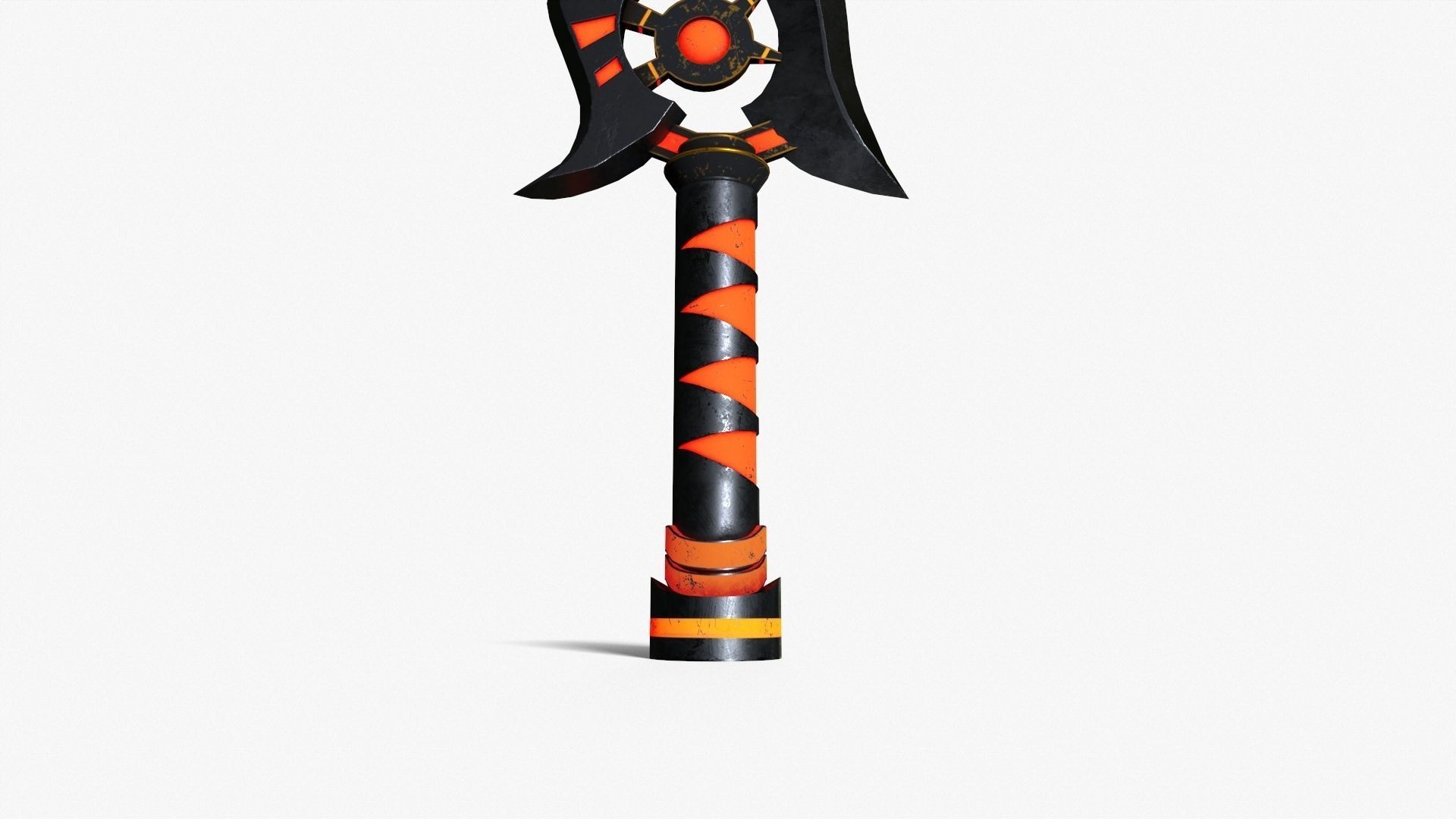 Sci-Fi Sword V6 Low-poly 3D model_7