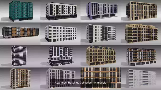 Apartment Buildings Collection