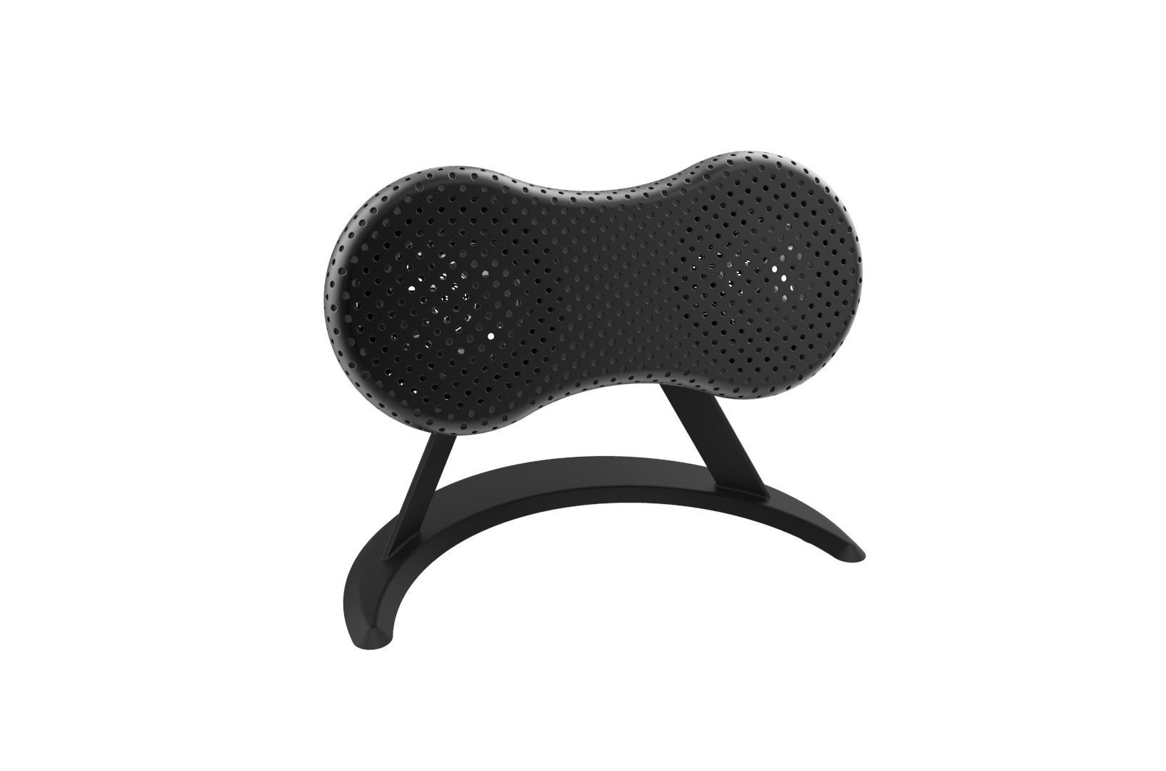 Desktop speaker concept 3D print model_7