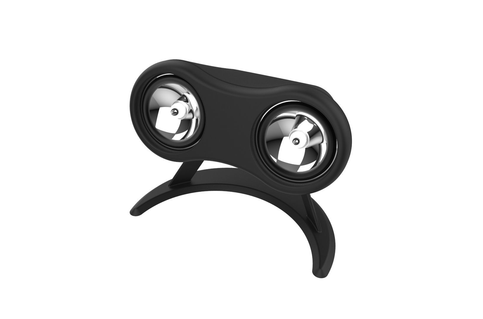 Desktop speaker concept 3D print model_33