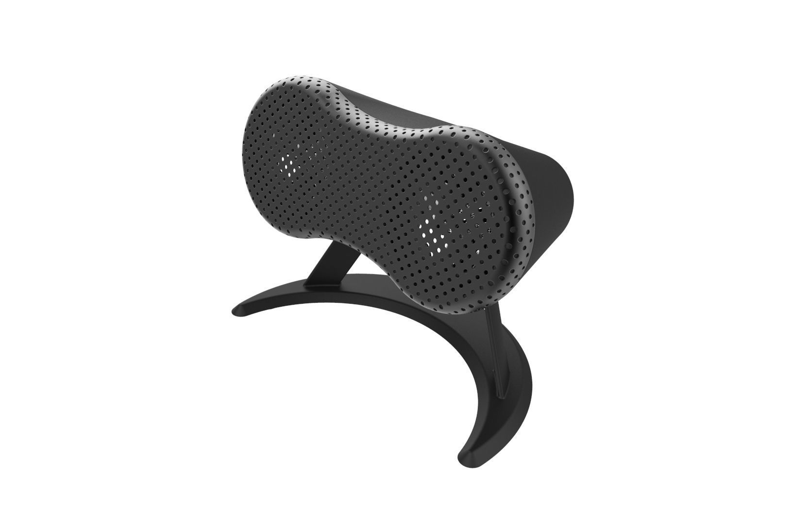 Desktop speaker concept 3D print model_11