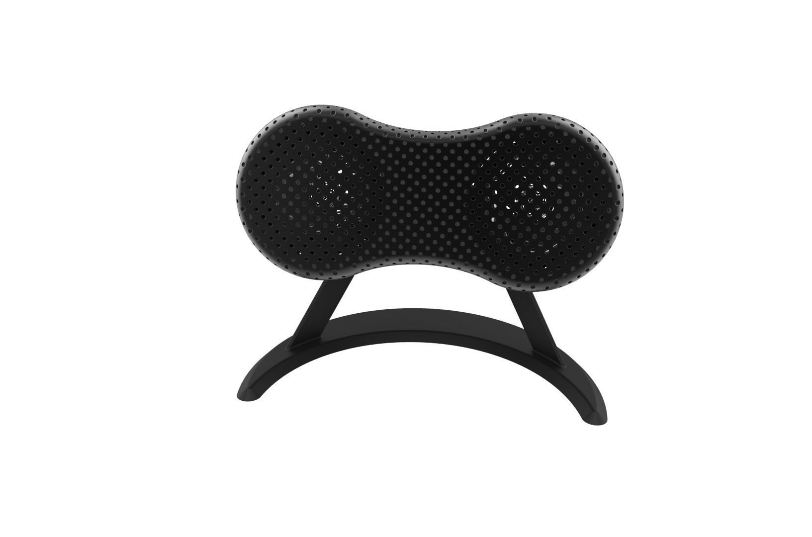 Desktop speaker concept 3D print model_9