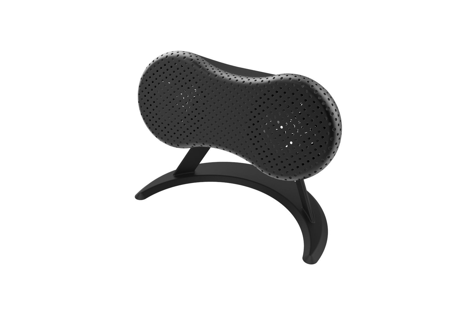 Desktop speaker concept 3D print model_10