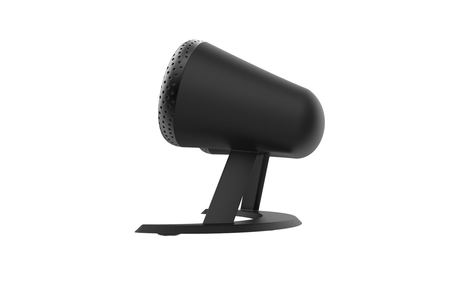 Desktop speaker concept 3D print model_14
