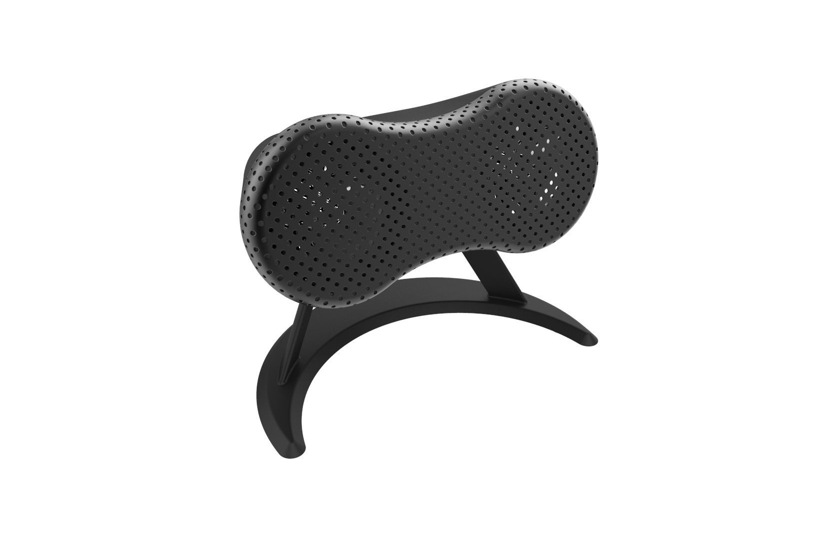 Desktop speaker concept 3D print model_6