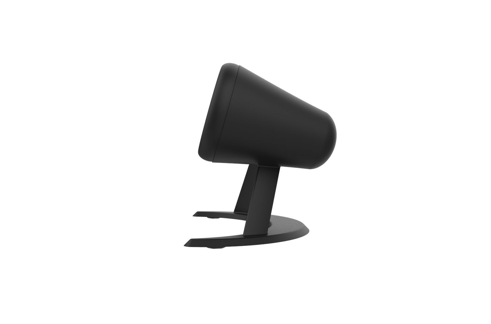 Desktop speaker concept 3D print model_36