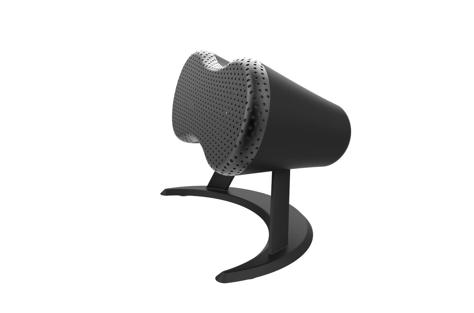 Desktop speaker concept 3D print model_12