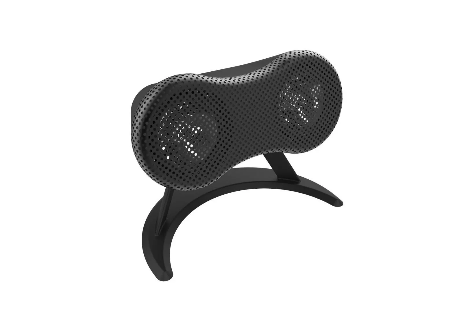 Desktop speaker concept 3D print model_0