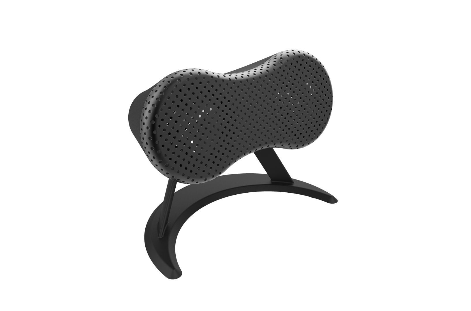 Desktop speaker concept 3D print model_5