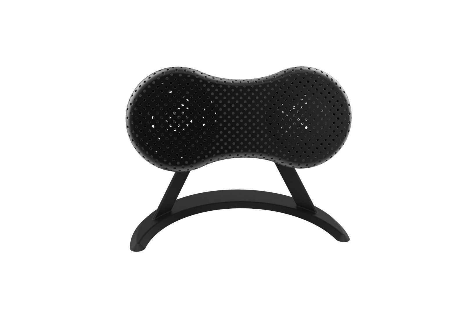 Desktop speaker concept 3D print model_8