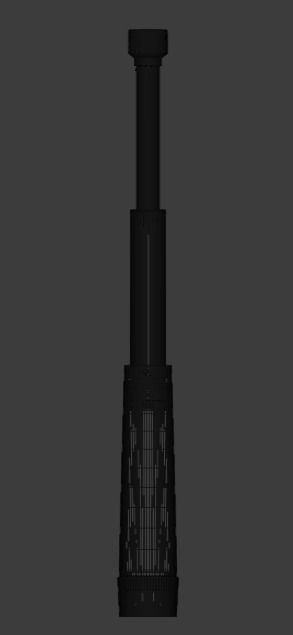 TYPNCT-3 20x50 Spyglass Low-poly 3D model_8