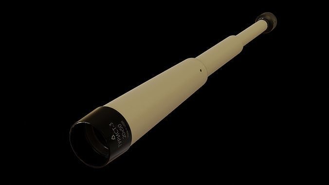 TYPNCT-3 20x50 Spyglass Low-poly 3D model