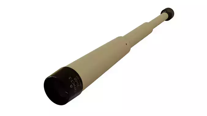 TYPNCT-3 20x50 Spyglass Low-poly 3D model