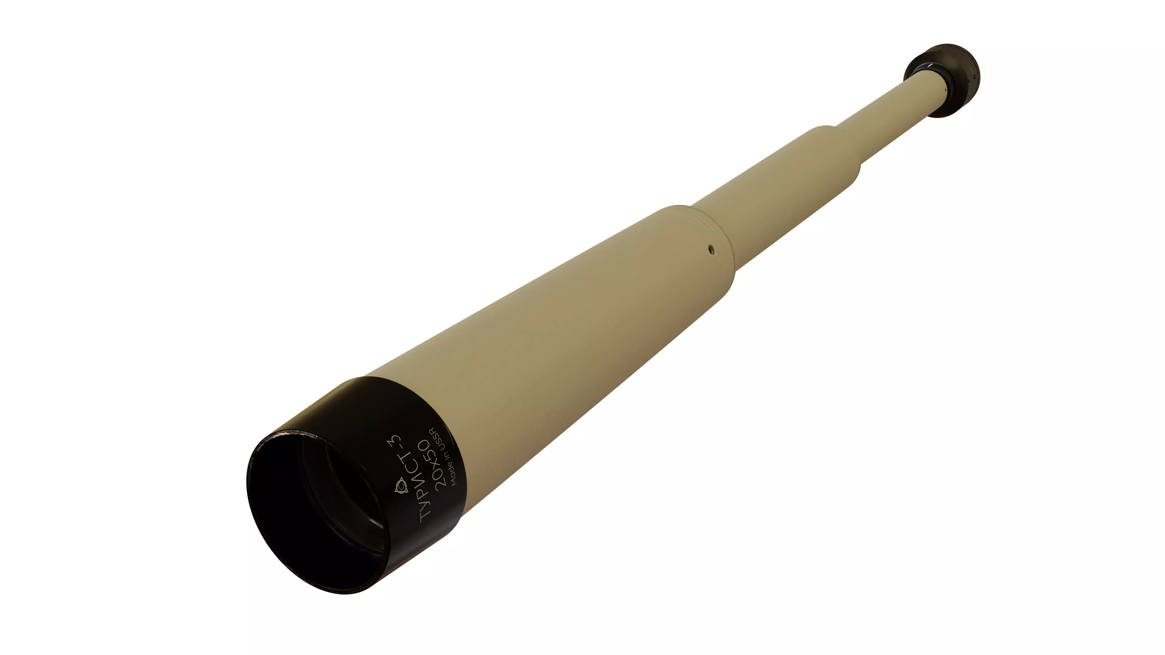 TYPNCT-3 20x50 Spyglass Low-poly 3D model_0