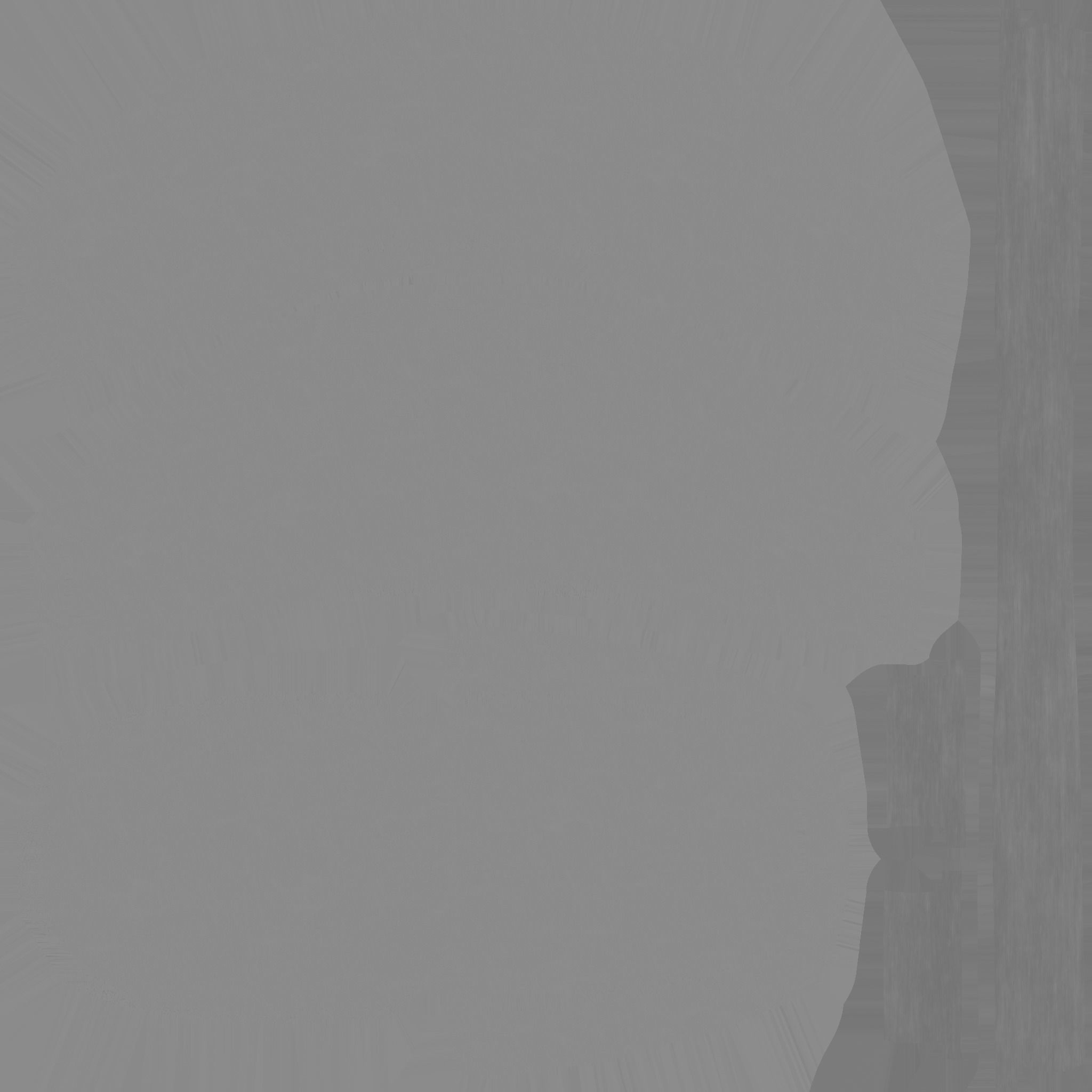 Rust Leather Armchair - Furniture Interior Design Low-poly 3D model_9