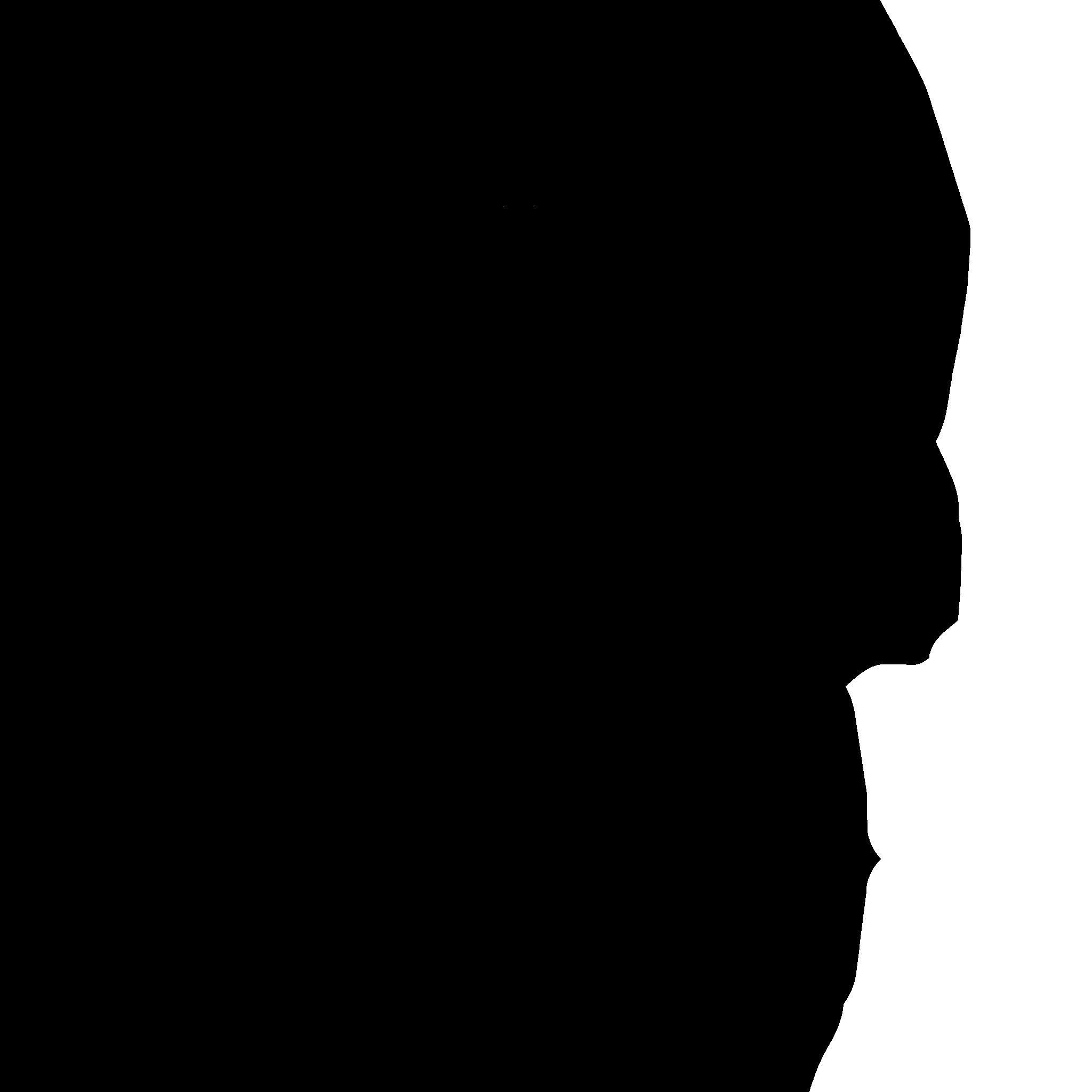 Black Plaid Armchair - Furniture Interior Design Low-poly 3D model_11