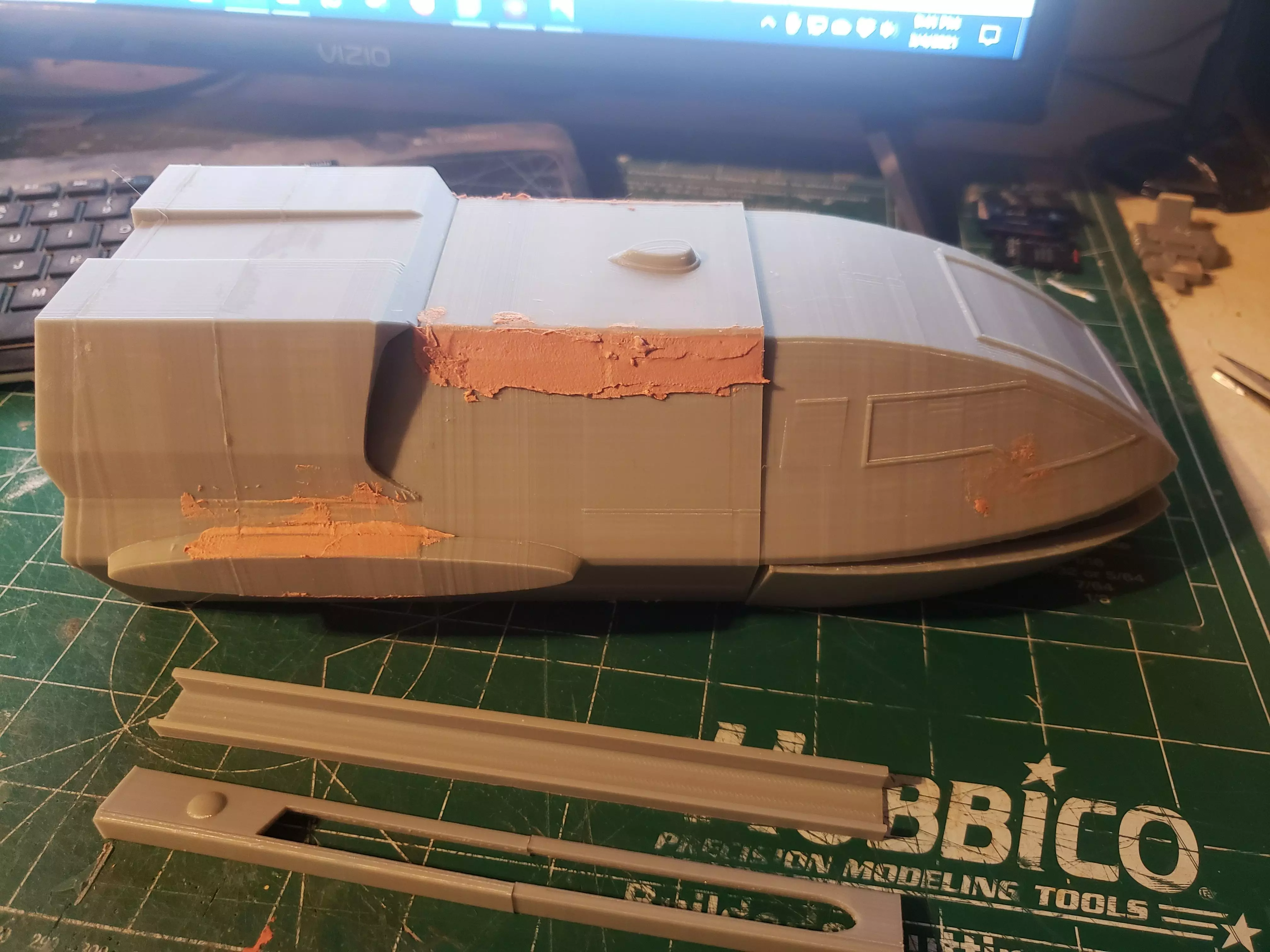 star trek shuttle movie version 3D print model