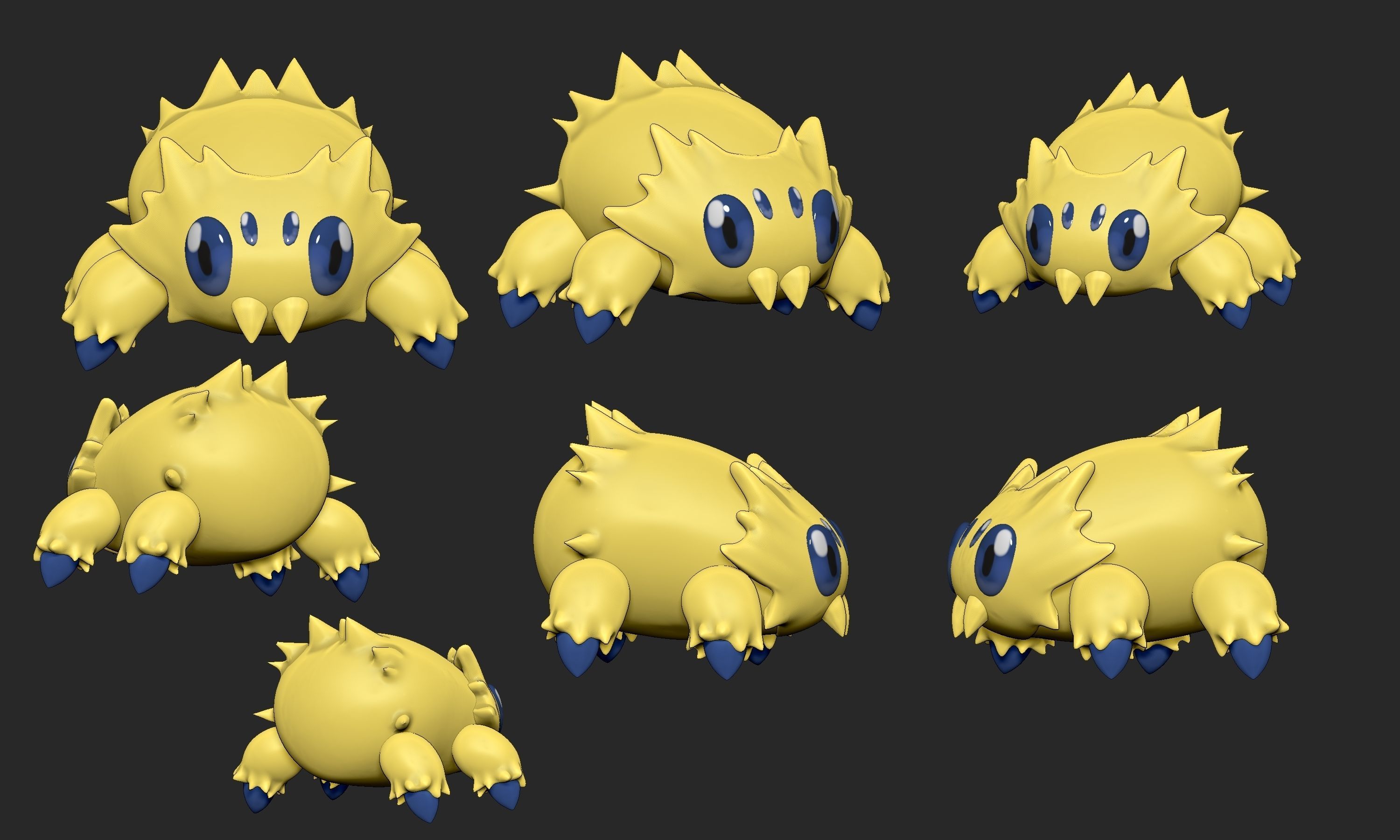 Pokemon - Joltik and Galvantula 3D print model_2
