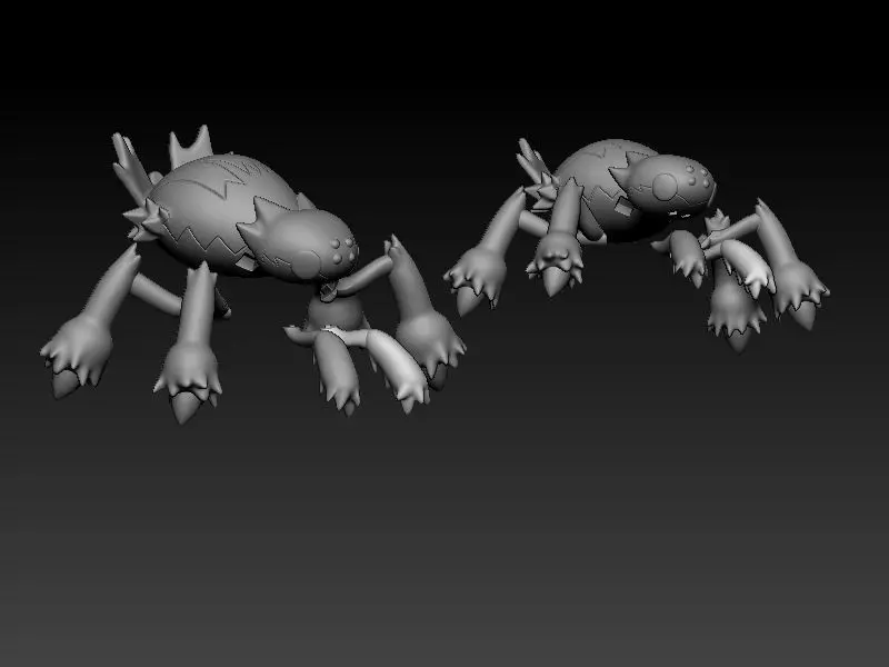 Pokemon - Joltik and Galvantula 3D print model_0