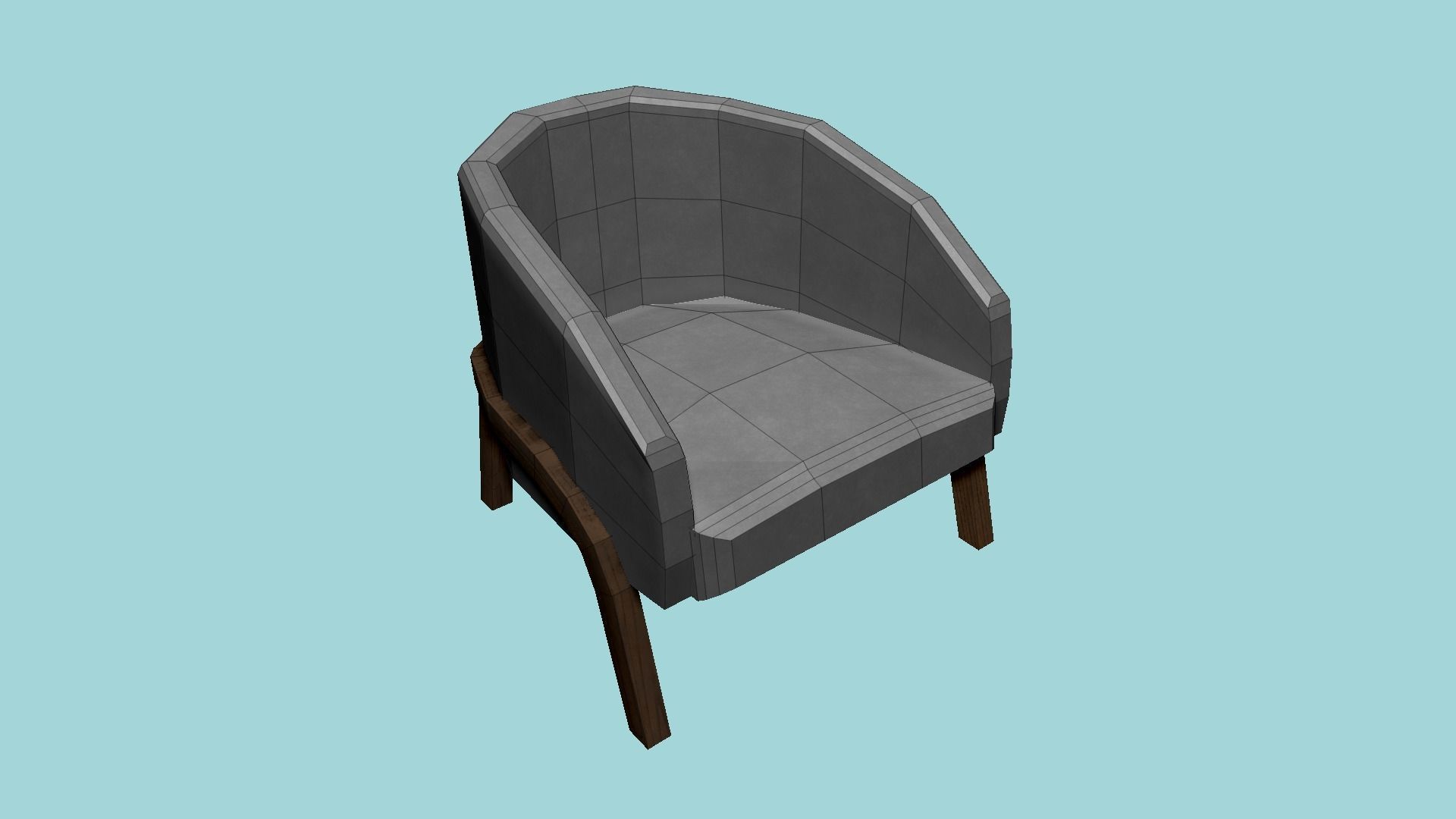 Armchairs - Living Room - Furniture Interior Design 3D Model Collection_27