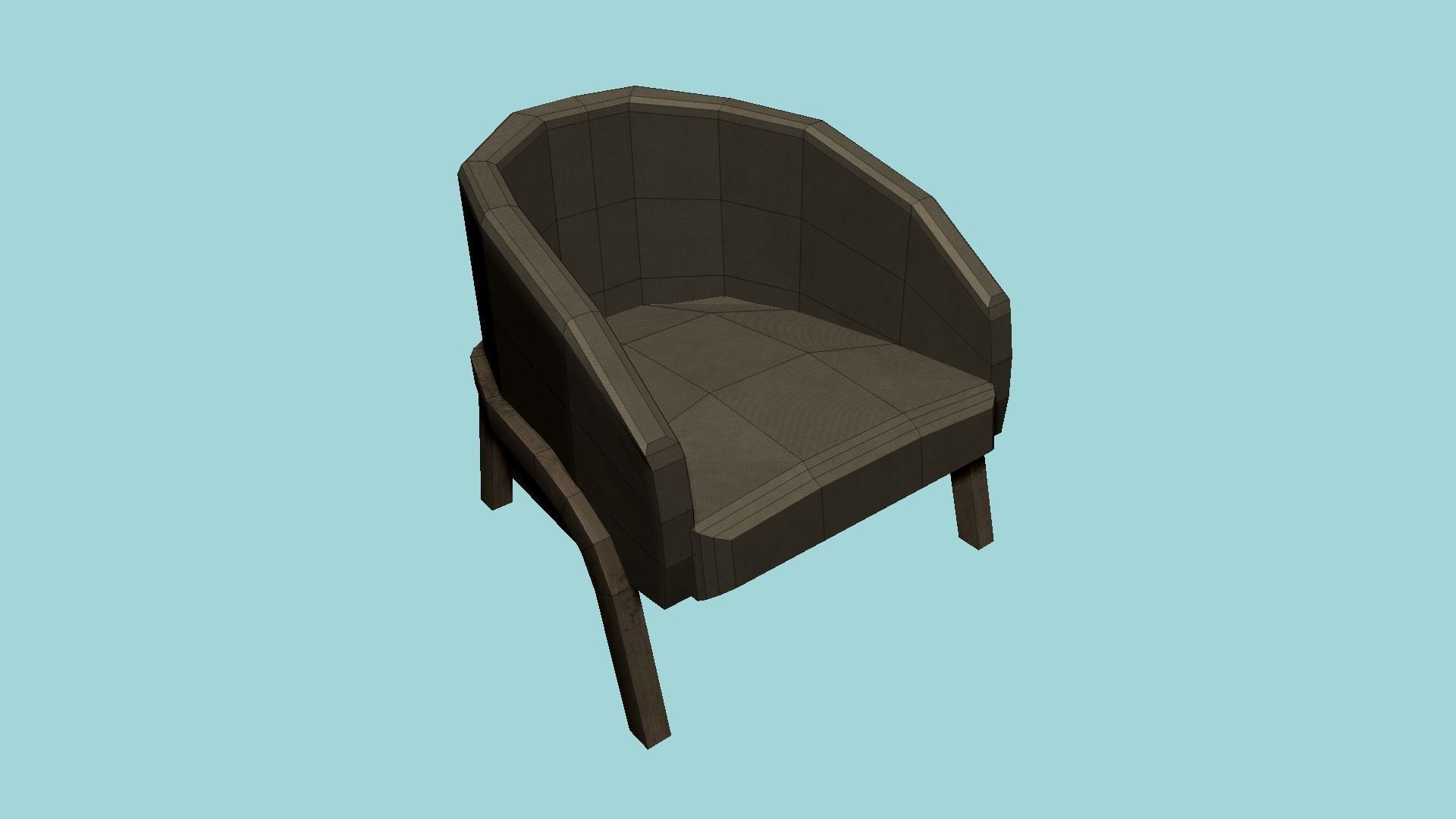Armchairs - Living Room - Furniture Interior Design 3D Model Collection_31