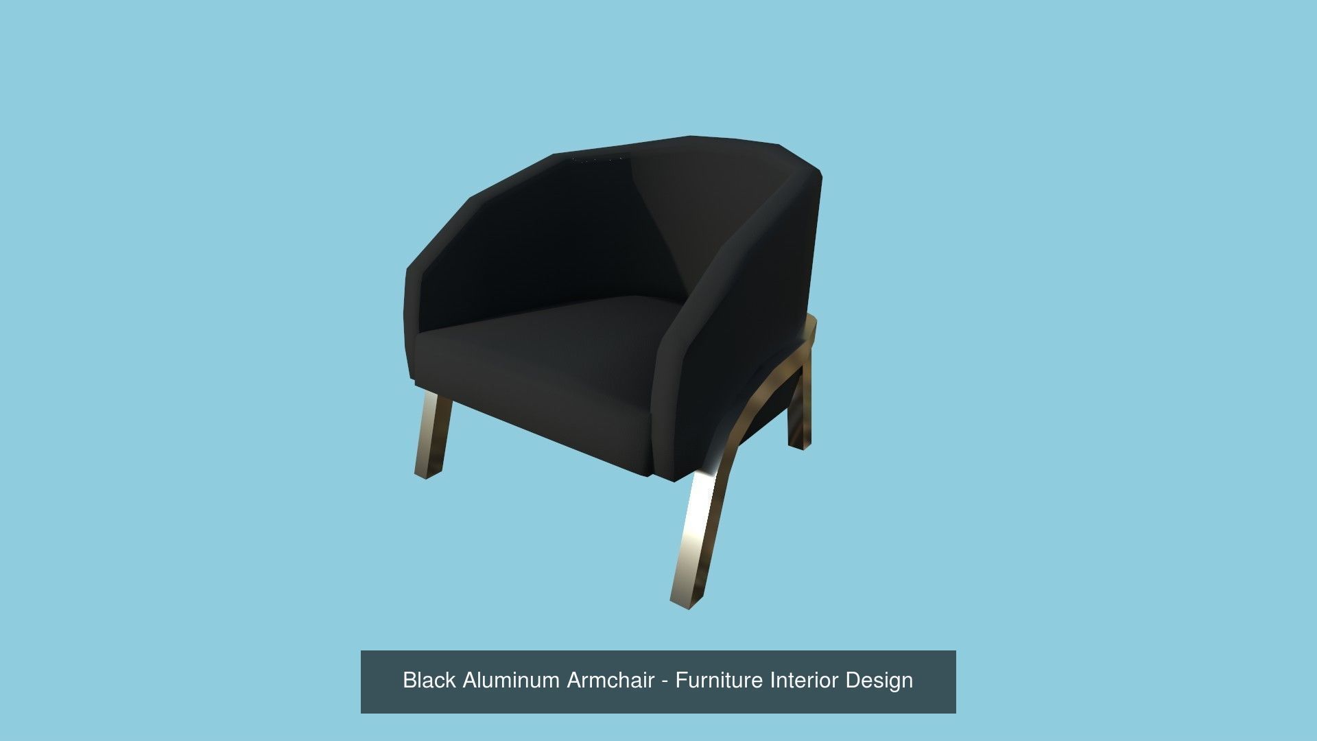 Armchairs - Living Room - Furniture Interior Design 3D Model Collection_3