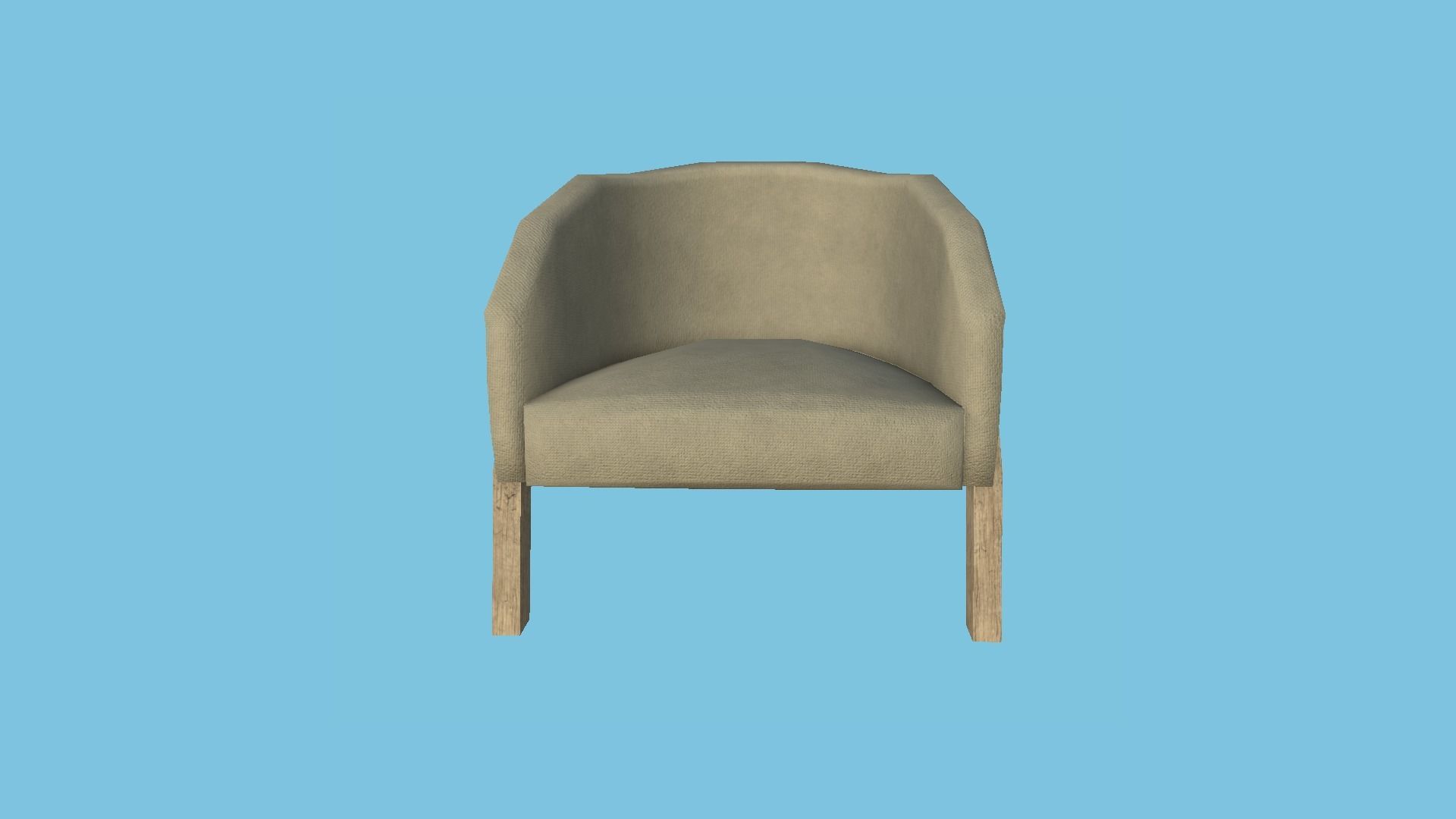Armchairs - Living Room - Furniture Interior Design 3D Model Collection_21