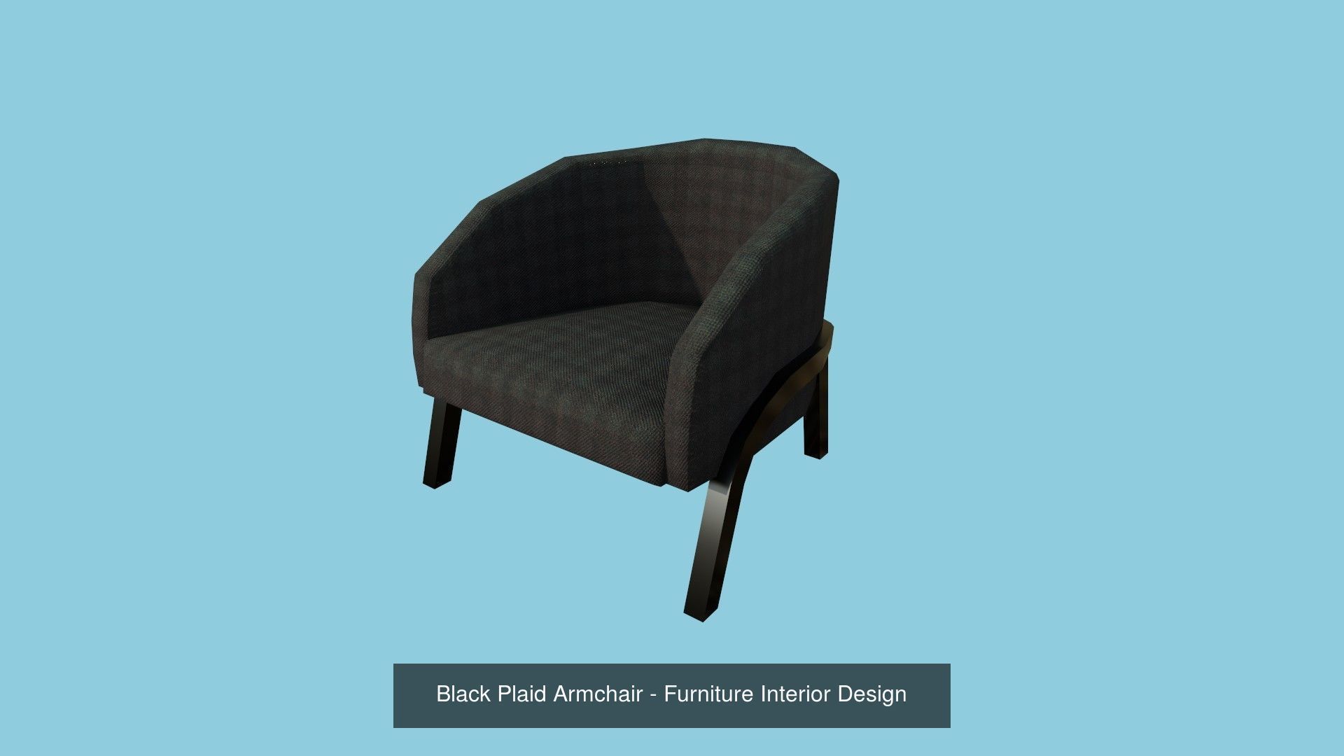 Armchairs - Living Room - Furniture Interior Design 3D Model Collection_6