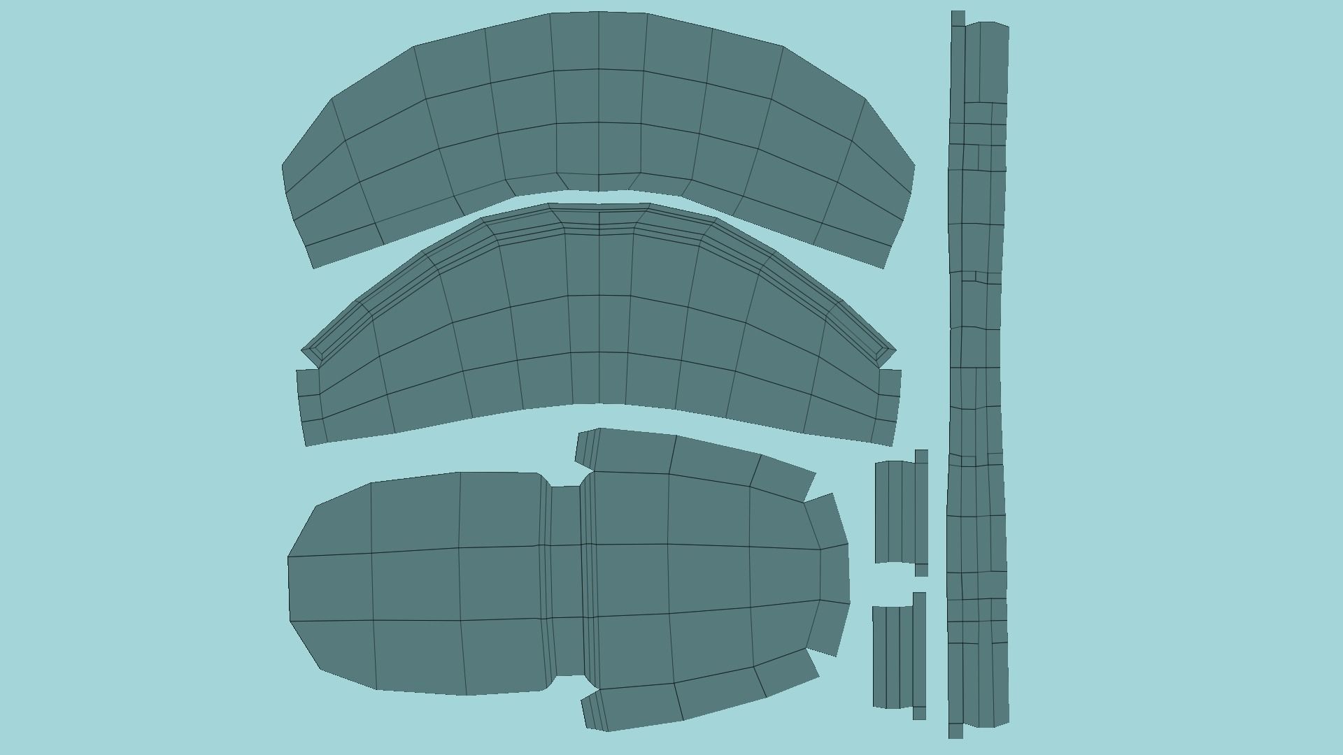 Armchairs - Living Room - Furniture Interior Design 3D Model Collection_43