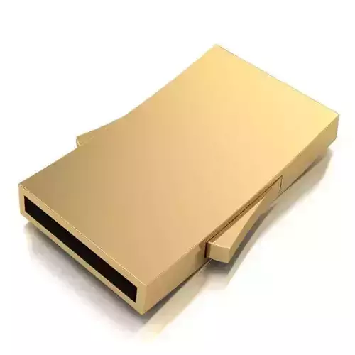 LOCK FOR LACES AND RUBBER CORD RECTANGULAR CUTS  14 mm X 2 mm