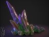 Crystals - 3D model group of Low-poly 3D model_1