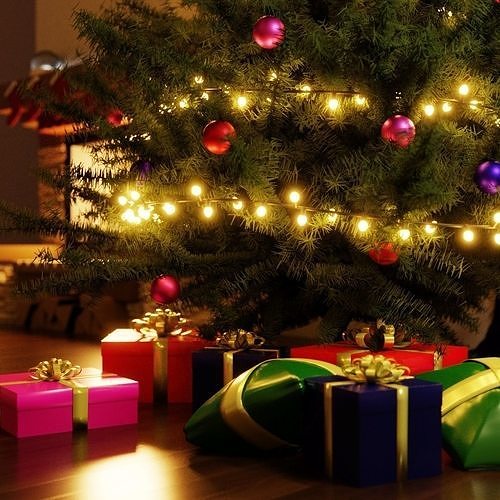 Christmass tree Free 3D model