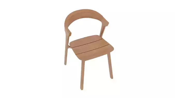 contemporary wooden chair
