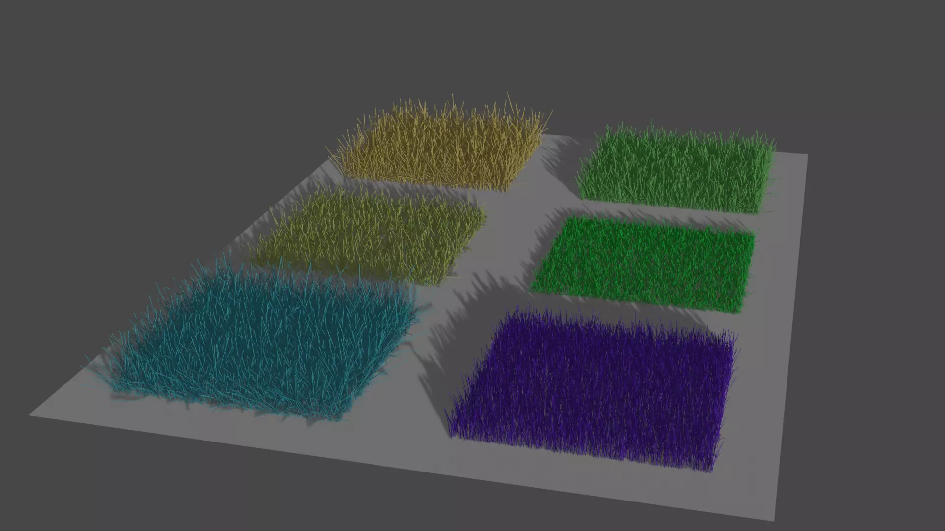 3D Crazy Grass 3D model_0