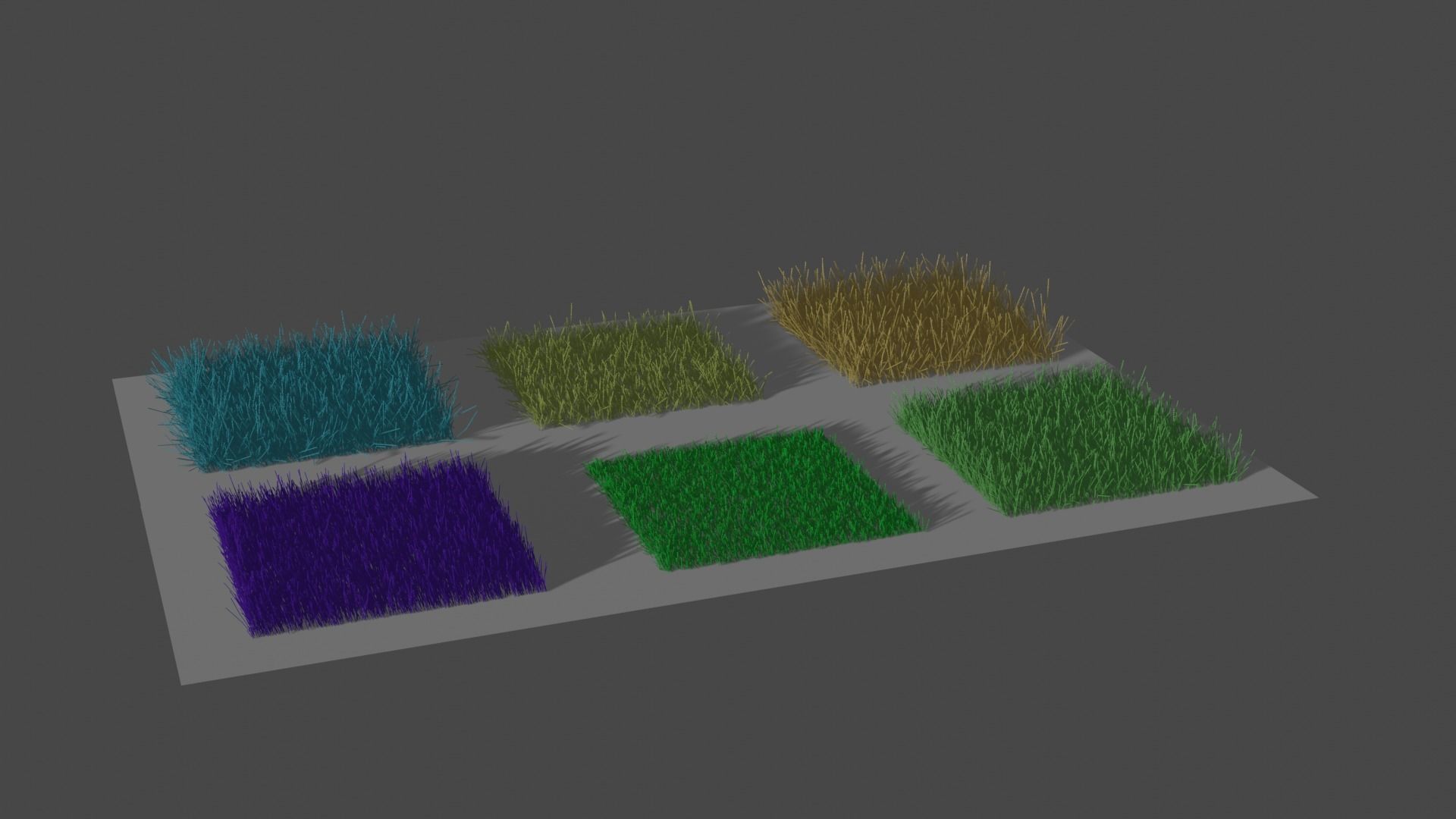3D Crazy Grass 3D model_4