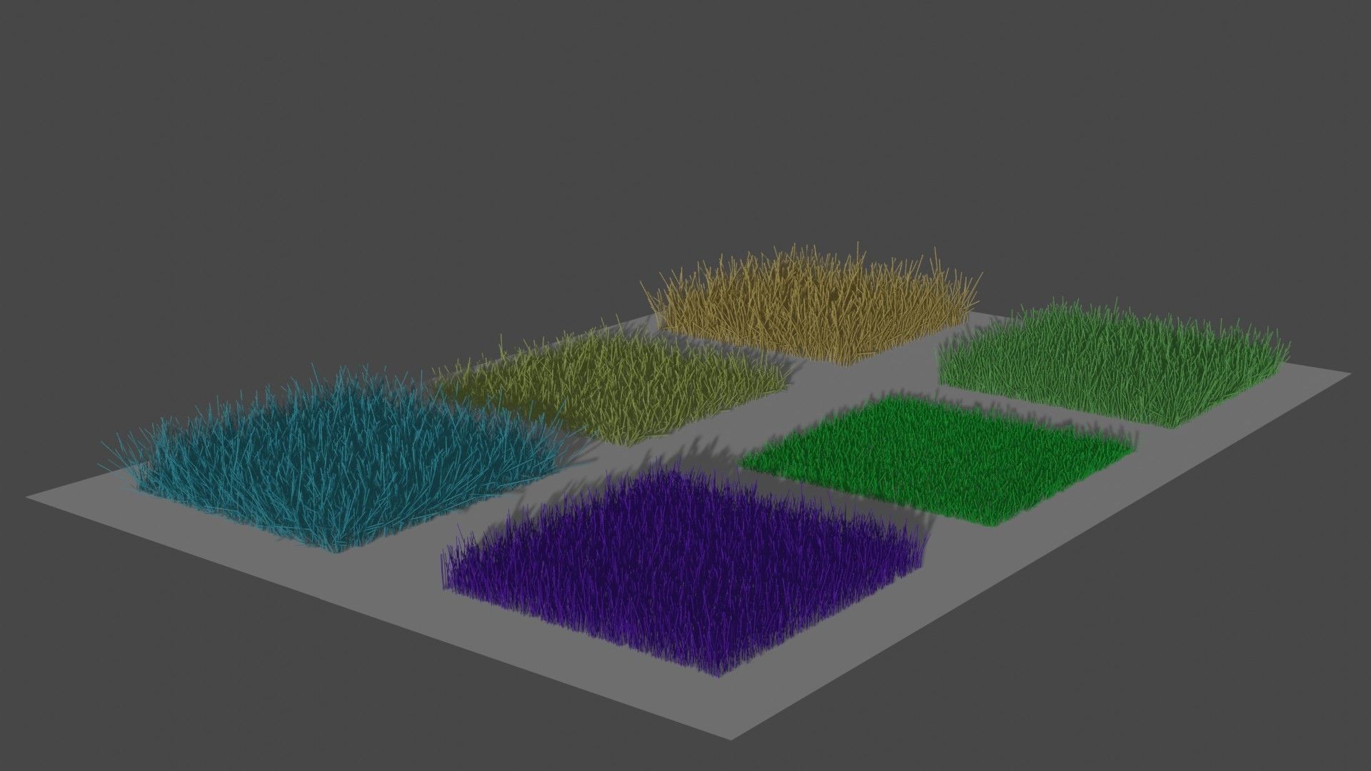 3D Crazy Grass 3D model_6