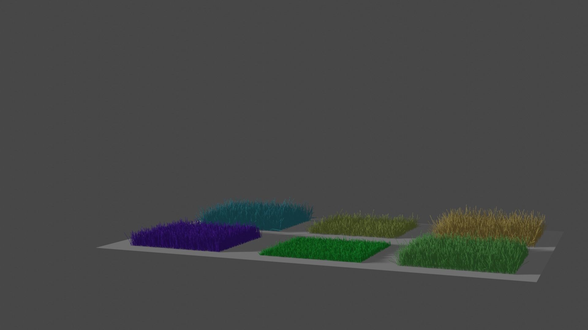 3D Crazy Grass 3D model_2