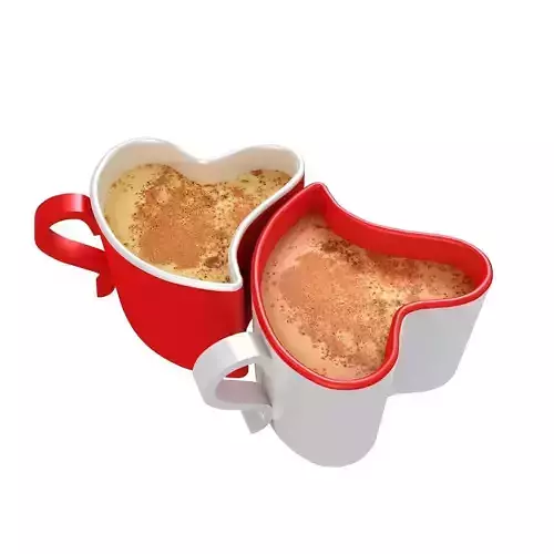 Heart Shaped Coffee Cup 4