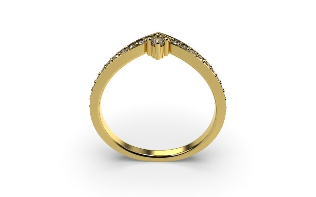 Set Light Fashion Ring - 3D Jewelry - 4 Models 3D print model_18